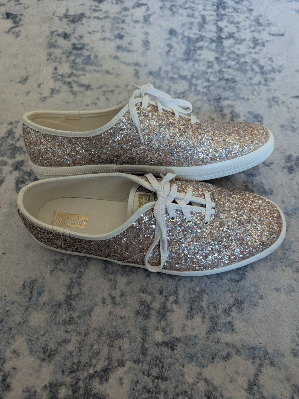 Keds Champion Glitter Celebrations lace-up sneakers - Picture 3 of 5